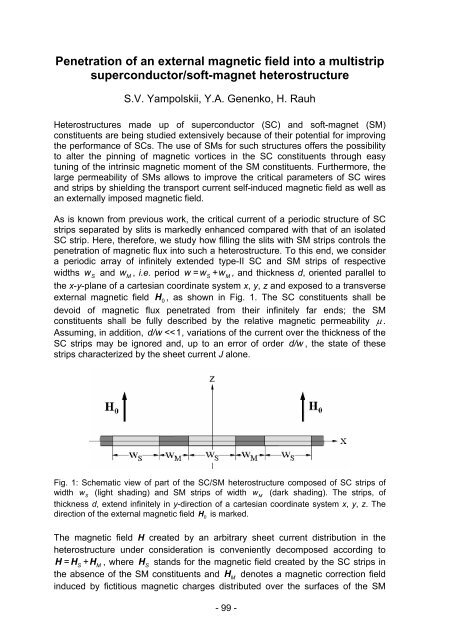 Electronic Material Properties - und Geowissenschaften ...