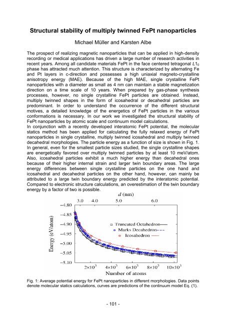 Electronic Material Properties - und Geowissenschaften ...