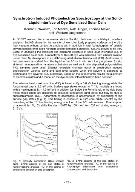 Electronic Material Properties - und Geowissenschaften ...