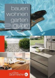 Bauen-Wohnen-Garten-Guide 2010.pdf - Die Oberösterreicherin