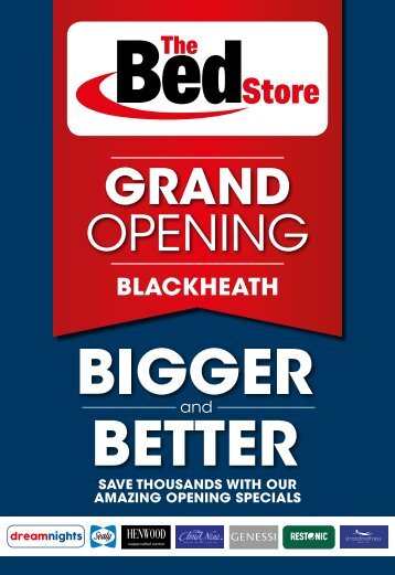 Blackheath Grand Opening Catalogue