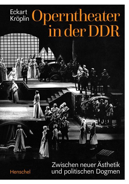 Leseprobe Operntheater in der DDR