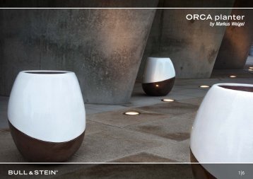 ORCA planter by Markus Weigel - InsideOut Luxury