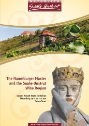 The Naumburger Master and the Saale-Unstrut Wine Region - Der ...