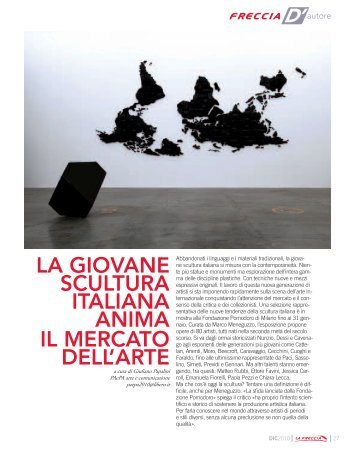 LA GIOVANE SCULTURA ITALIANA ANIMA IL ... - Chiara Lecca