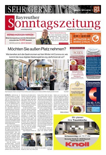 Bayreuther Sonntagszeitung 2020-10-18