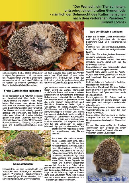 Sechsämtermagazin November 2019