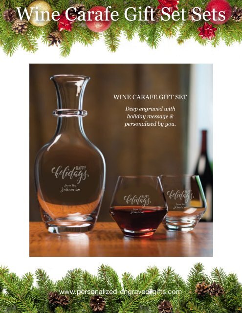 2020 Holiday Gift Guide from Personalized Engraved Gifts