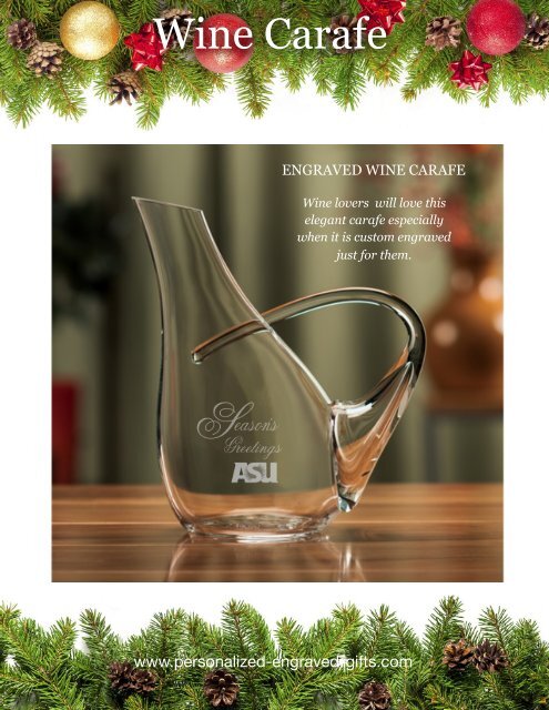 2020 Holiday Gift Guide from Personalized Engraved Gifts