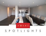 AWAKE Spotlights: recessed lighting system for concrete ceilings