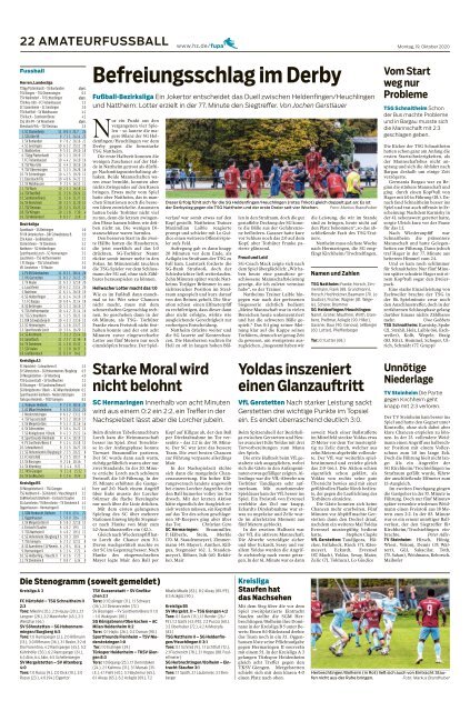 Heidenheimer Zeitung vom 19.10.2020