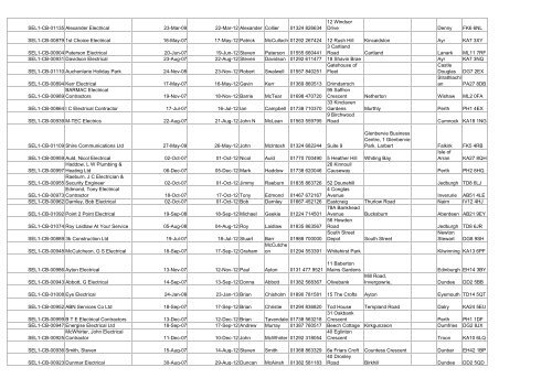 Certification Register Certification of Construction (Electrical ...