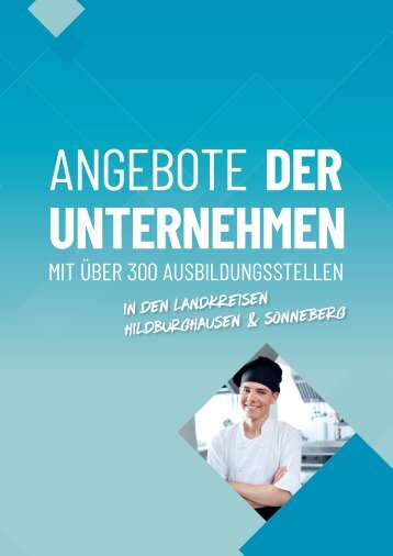 Ausbildungs-Navi für Hildburghausen und Sonneberg 2021 Anzeigenteil