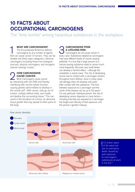 Carcinogenic Substances at Work