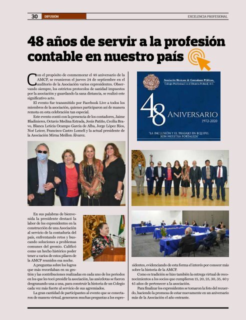 Excelencia Profesional Octubre 2020