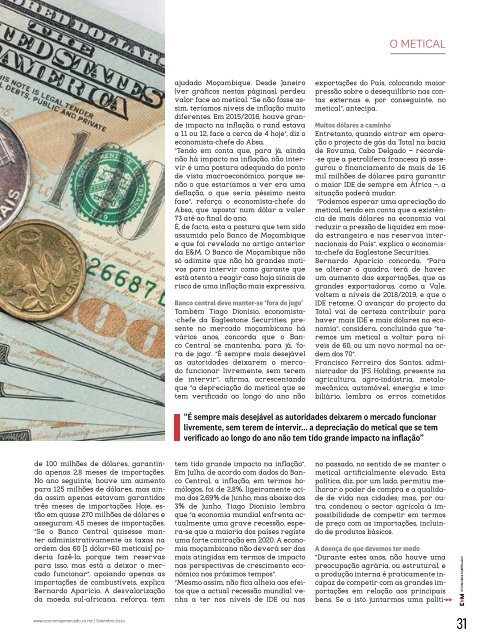 Economia & Mercado Setembro 2020