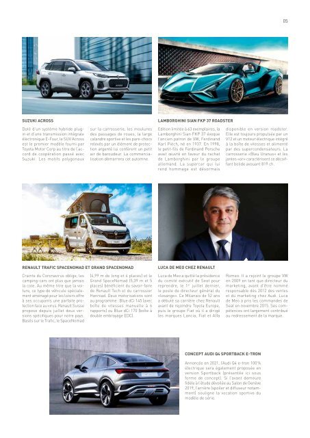 Magazine de l’Automobile Club de Suisse 5/2020