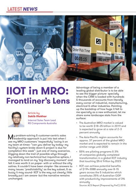 MRO Solutions - November Edition