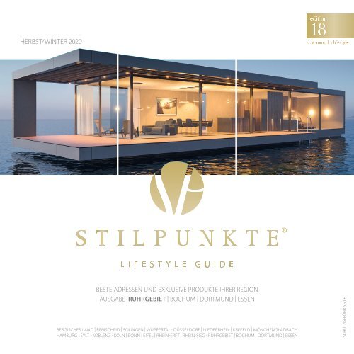 STILPUNKTE Lifestyle Guide Ausgabe 18 Ruhrgebiet - Herbst/Winter 2020