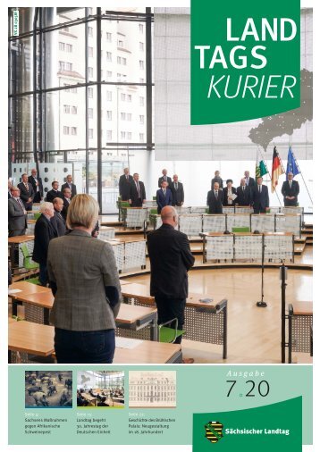 Landtagskurier, Ausgabe 7/2020