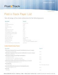 Post-n-Track Payer List