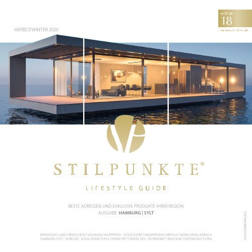 STILPUNKTE Lifestyle Guide Ausgabe 18 Hamburg - Herbst/Winter 2020
