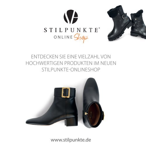 STILPUNKTE Lifestyle Guide Ausgabe 18 Hamburg - Herbst/Winter 2020