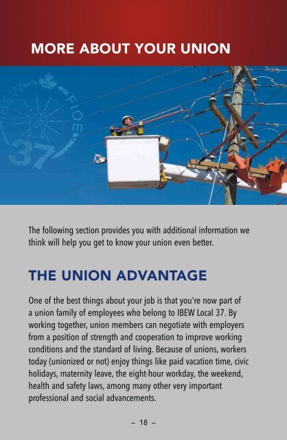 IBEW Local 37 Membership Guide 2022