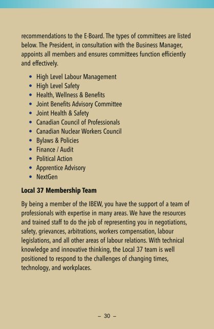 IBEW Local 37 Membership Guide 2022