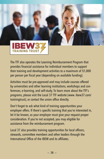 IBEW Local 37 Membership Guide 2022