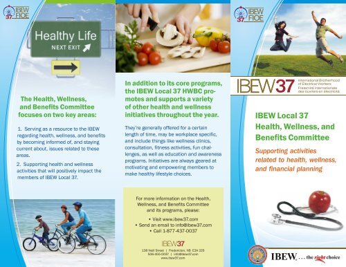 IBEW Local 37 Health, Wellness & Benefits