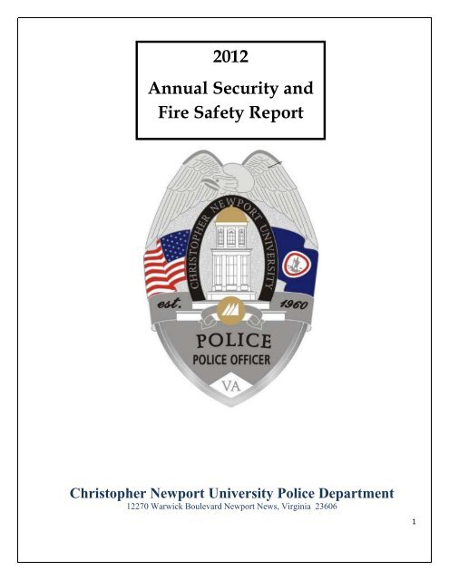 Christopher Newport University Campus Safety and Security