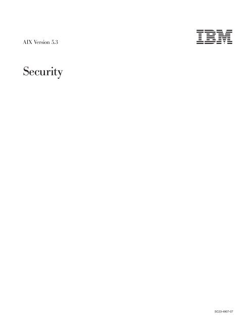 Aix Version 5 3 Security E Ibm Tivoli Composite Ibm Aix Version 5 3 Security E Ibm Tivoli Composite Ibm