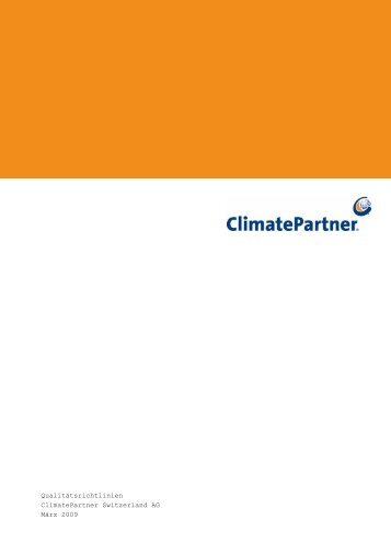 CPS Richtlinien Qualitätsprinzipien - ClimateFriends