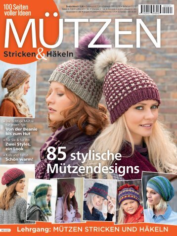 Mützen Stricken und Häkeln HU 021