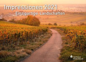Bildkalender der Sparkasse Rhein-Haardt 2021