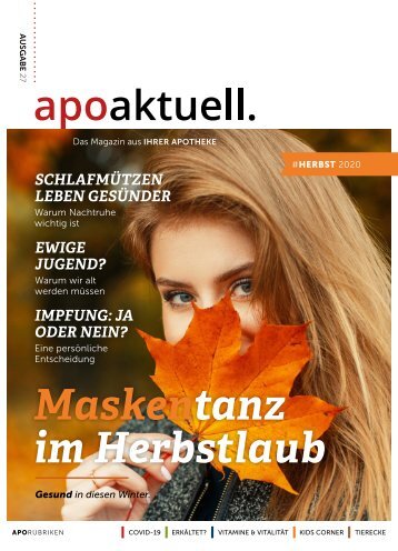 APOaktuell Ausgabe 27 – Herbst 2020
