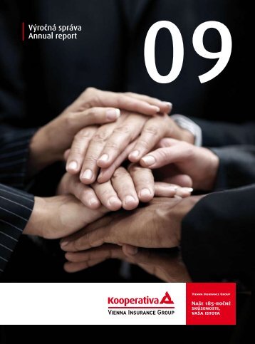 Výročná správa 2009 - Kooperativa