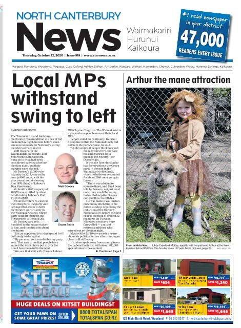 North Canterbury News: October 22, 2020