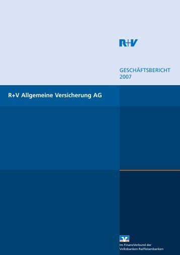 Vorstände der R+V Allgemeine Versicherung AG - R+V Versicherung