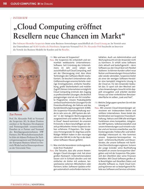 Cloud Computing - IT-Business