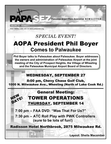 AOPA President Phil Boyer