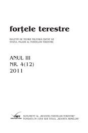 for]ele terestre - Revista Forţelor Terestre