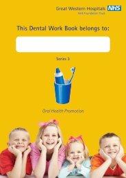 Great Western Hospital - Dental Workbook Series 3
