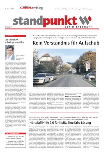 Standpunkt 510, 23. Oktober 2020