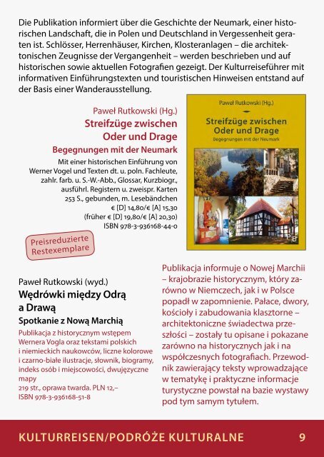 Verlagsverzeichnis des Deutschen Kulturforums östliches Europa 2021