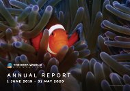 The Reef-World Foundation Annual Report 2019-2020