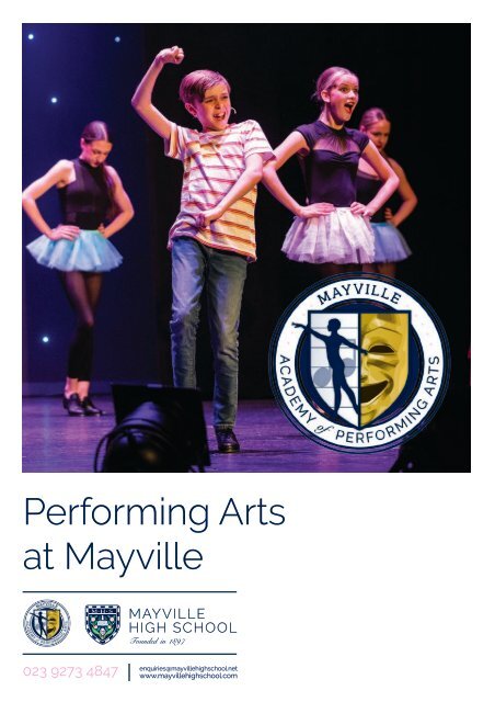 Mayville Performing Arts Prospectus