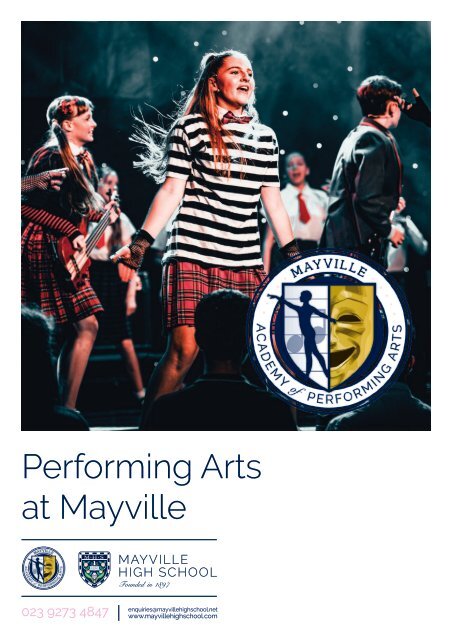 Mayville Performing Arts Prospectus