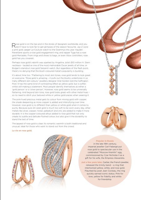 Shine Magazine - Allan Bros Jewellers 